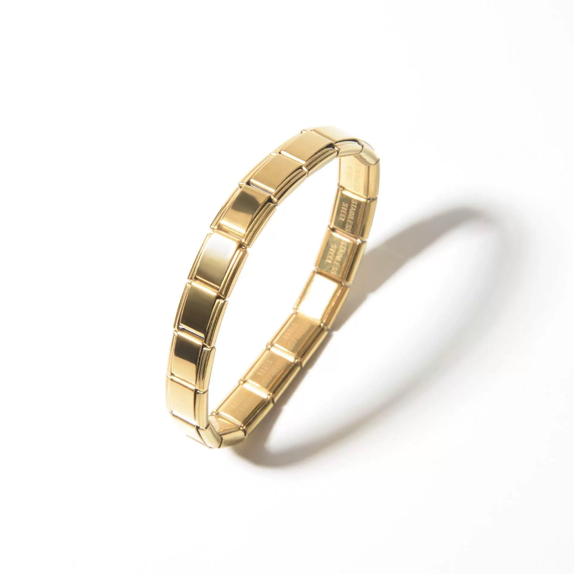 Locketique™ -Gold Charm Bracelet